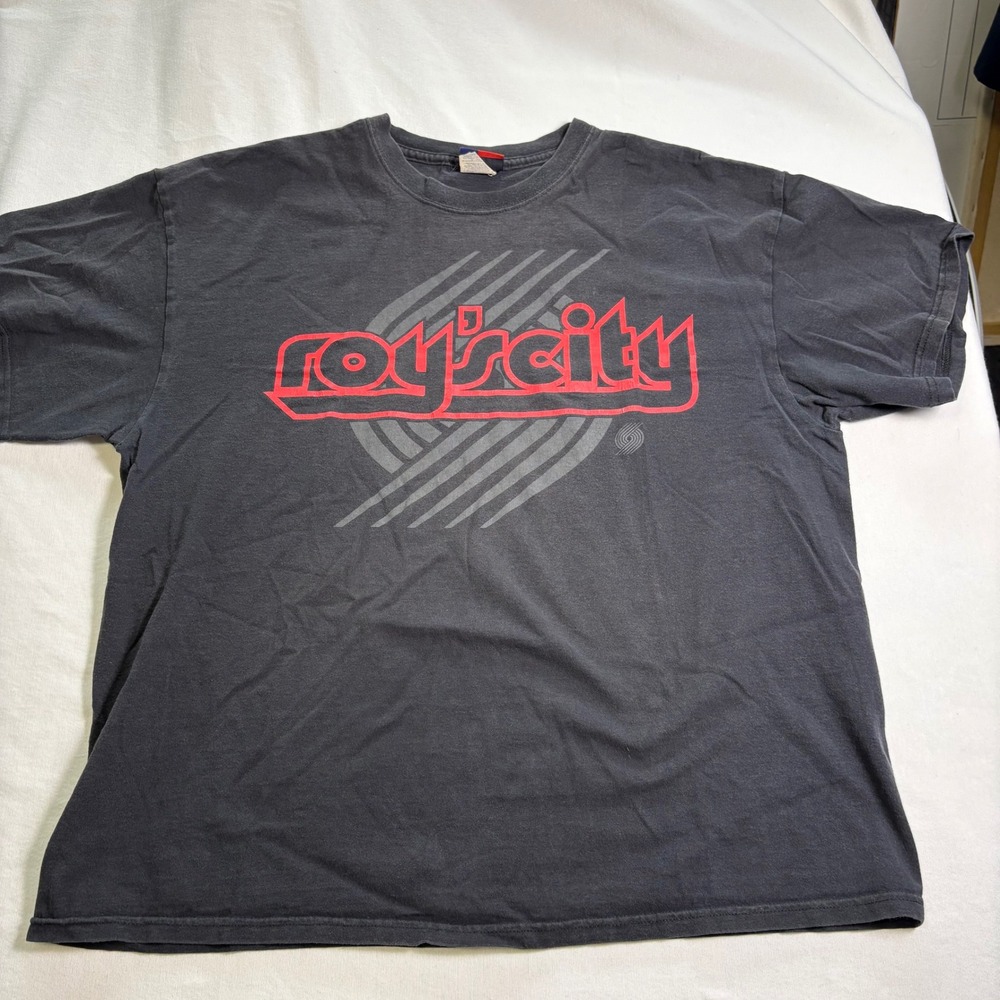 Majestic, Portland Trail Blazers Brandon Roy T-Shirt, Black, XL